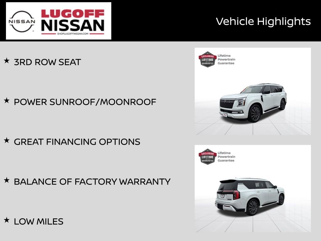 Certified 2025 Nissan Armada Platinum Reserve AWD/4WD image 6