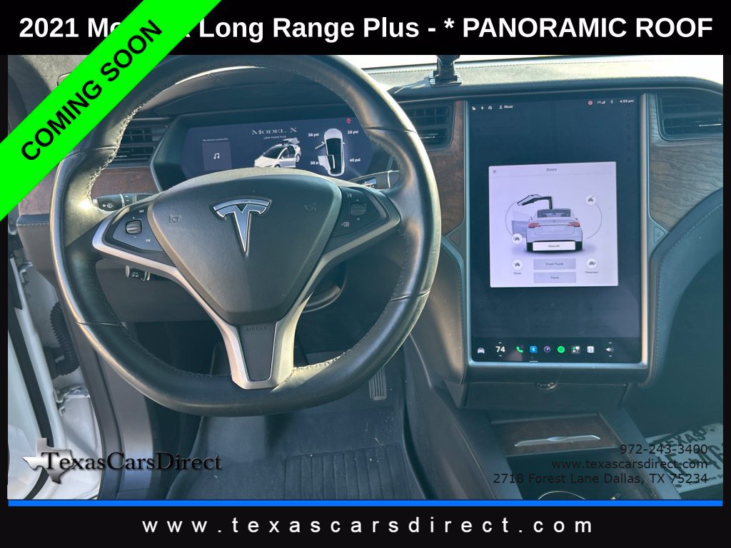 Used 2021 Tesla Model X Long Range AWD/4WD image 7