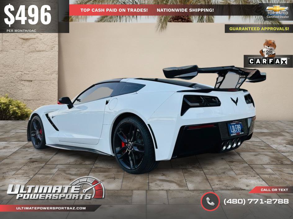 Used 2015 Chevrolet Corvette Stingray Coupe w/ ZF1 Appearance Package RWD image 71