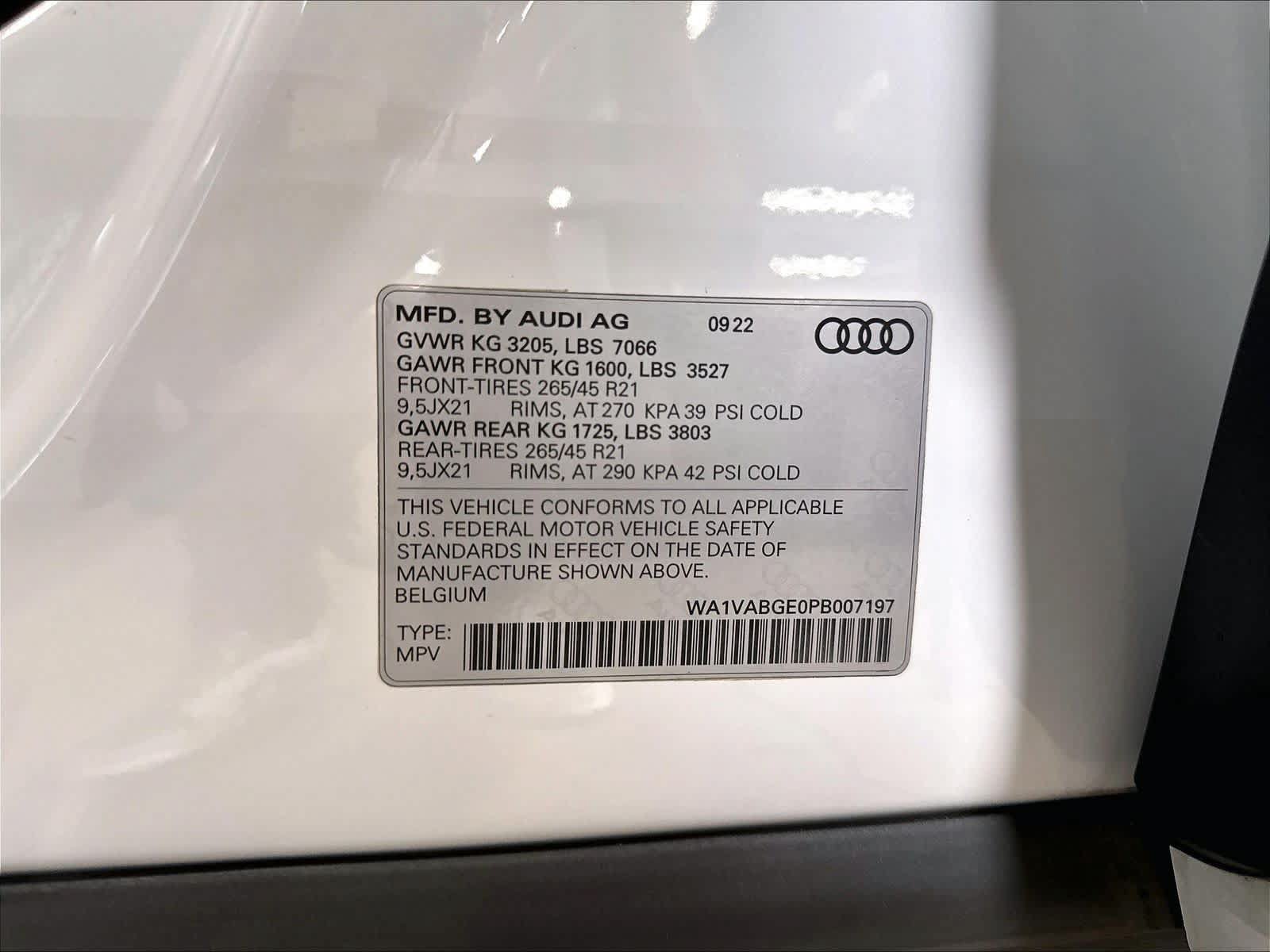 Used 2023 Audi e-tron Chronos w/ Chronos Package AWD/4WD image 35