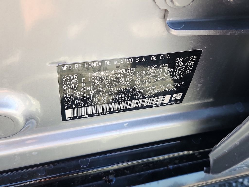 Used 2026 Honda HR-V EX-L image 17
