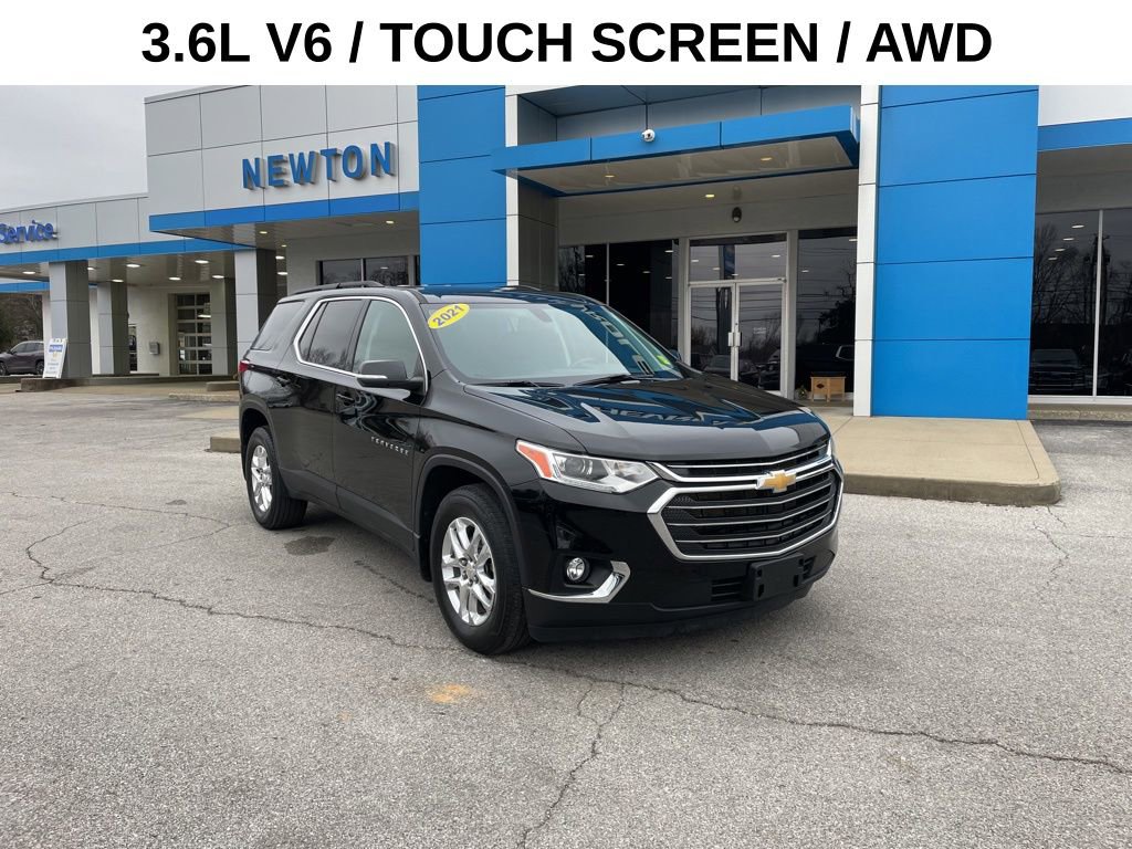 Used 2021 Chevrolet Traverse LT w/ LPO, Floor Liner Package