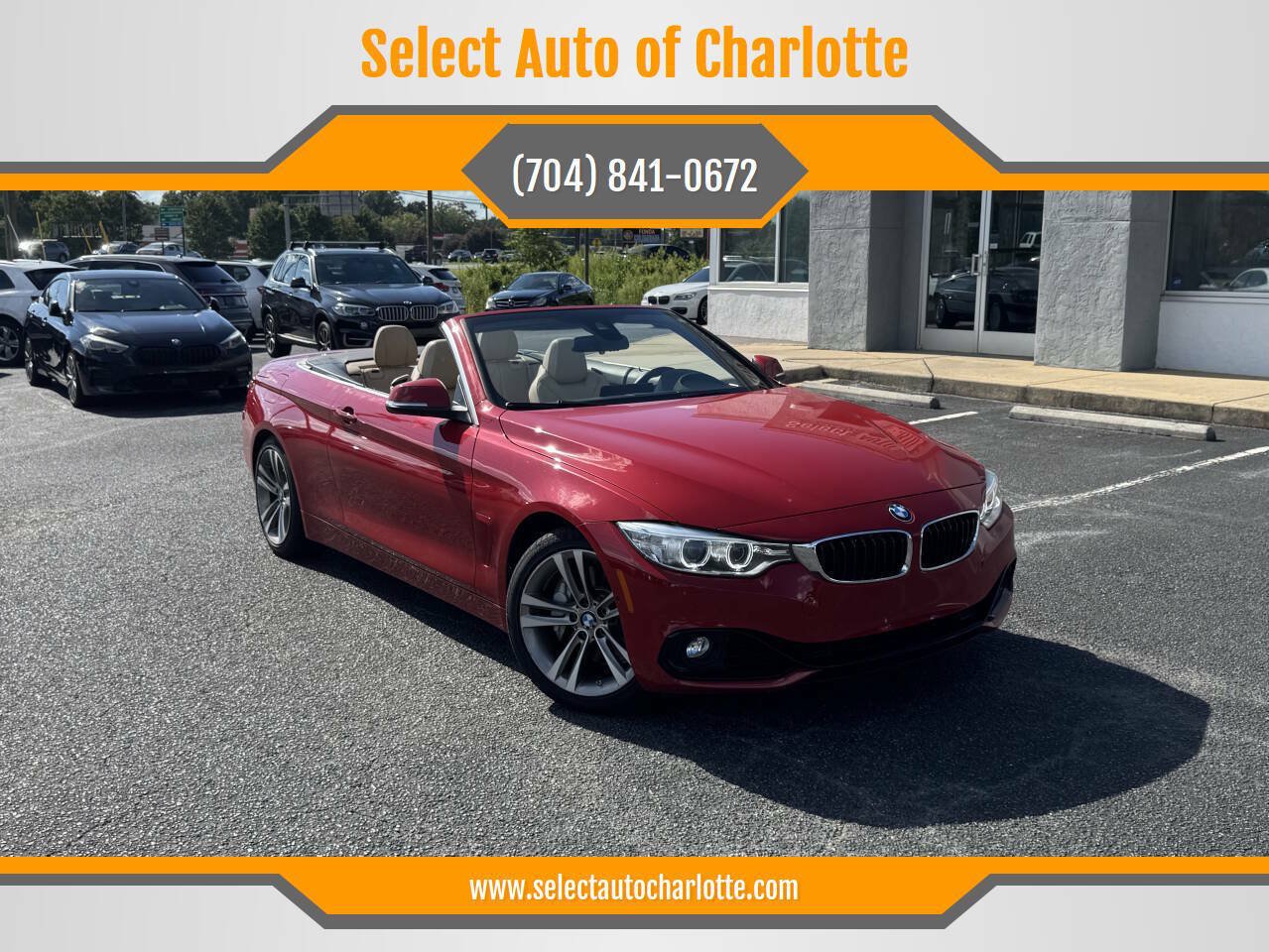 Used 2016 BMW 435i Convertible w/ Driver Assistance Package RWD image 1