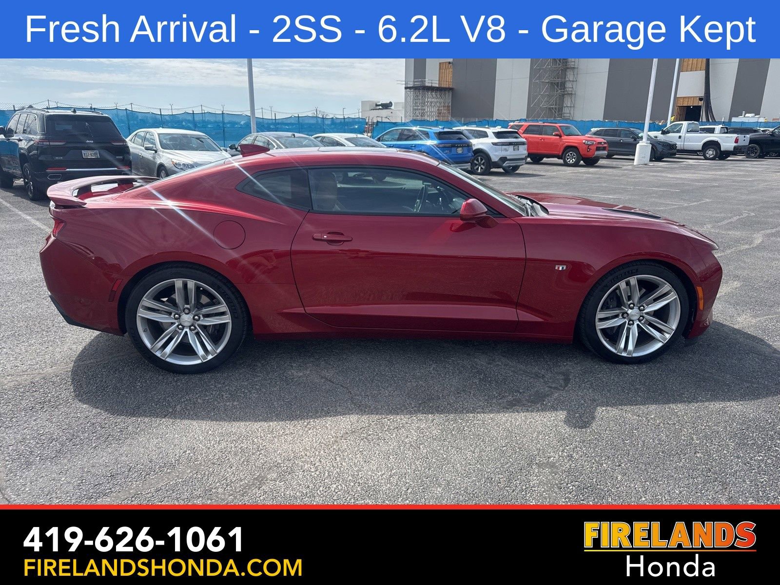 Used 2017 Chevrolet Camaro SS RWD image 8