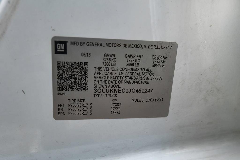 Used 2018 Chevrolet Silverado 1500 W/T w/ Trailering Package AWD/4WD image 52