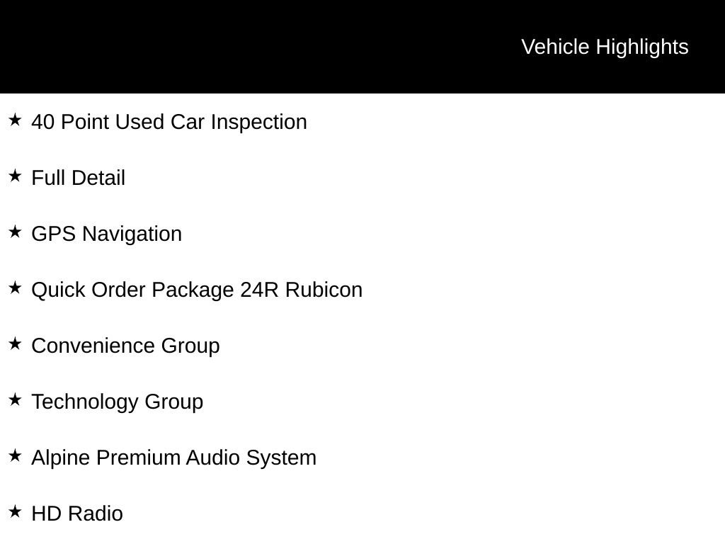 Used 2024 Jeep Wrangler Unlimited Rubicon w/ Technology Group image 3
