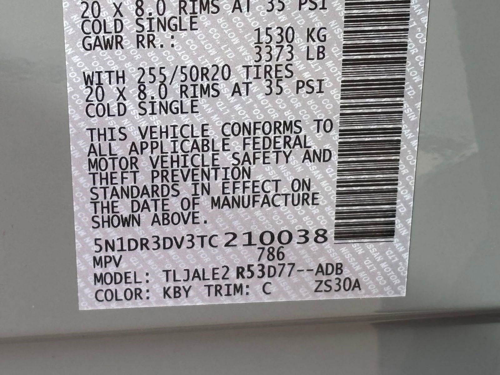 New 2026 Nissan Pathfinder Platinum image 19