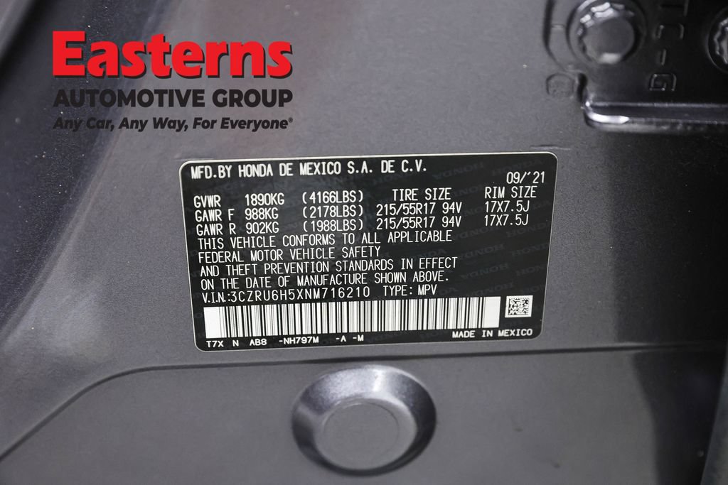 Used 2022 Honda HR-V EX image 35