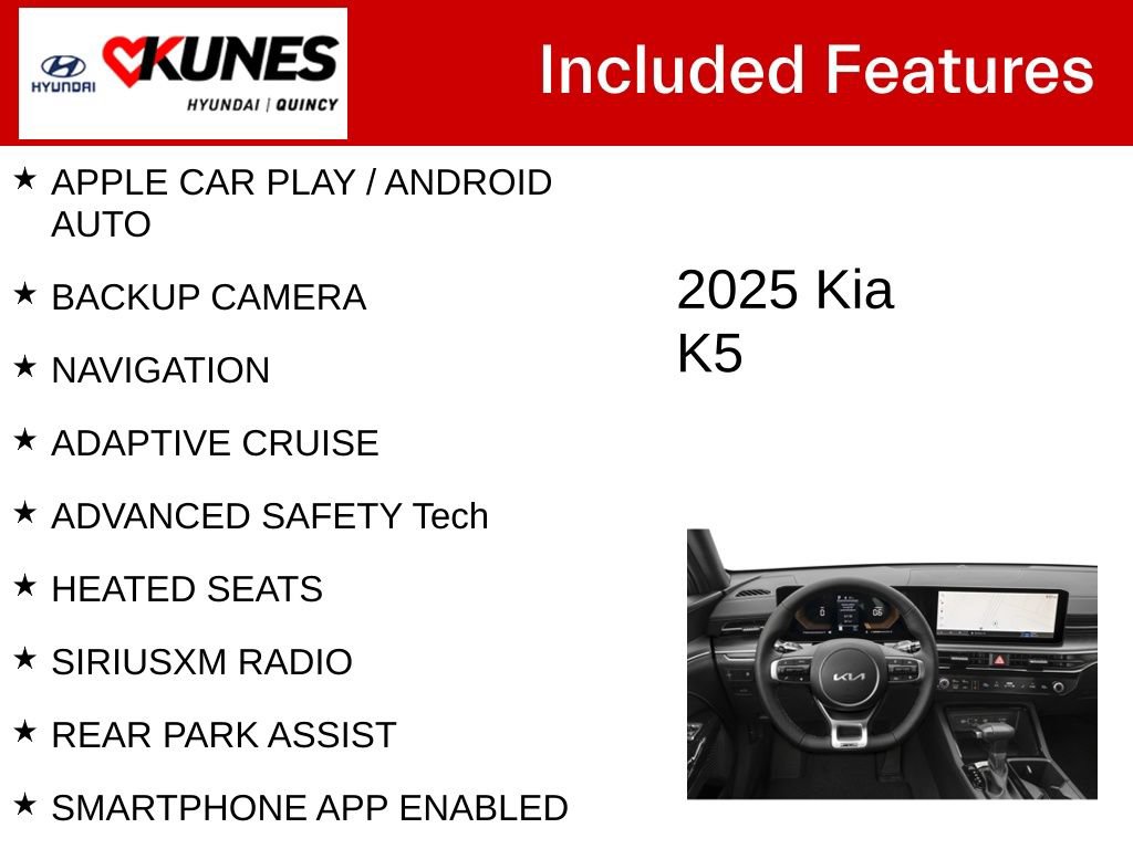 Used 2025 Kia K5 GT-Line FWD image 2