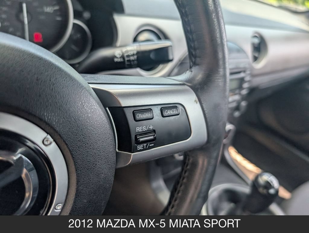 Used 2012 MAZDA MX-5 Miata Sport w/ Convenience Pkg RWD image 18