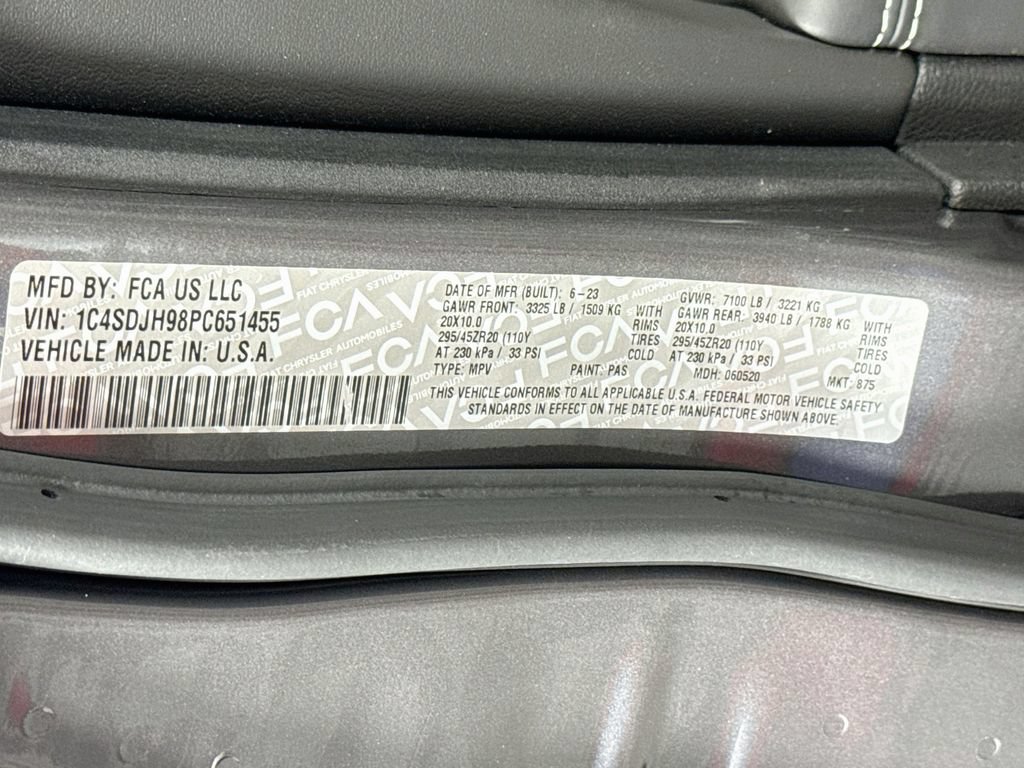 Used 2023 Dodge Durango SRT Hellcat AWD/4WD image 35