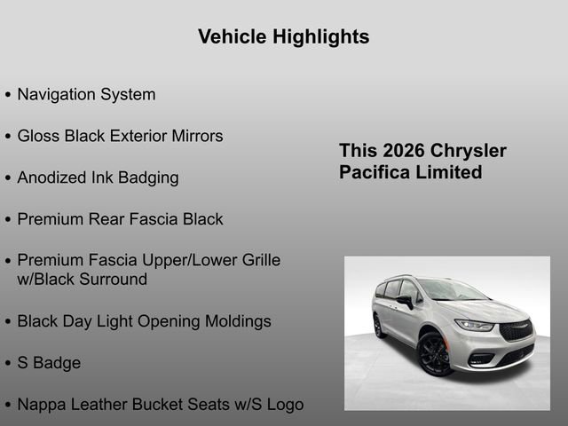 New 2026 Chrysler Pacifica Limited image 15