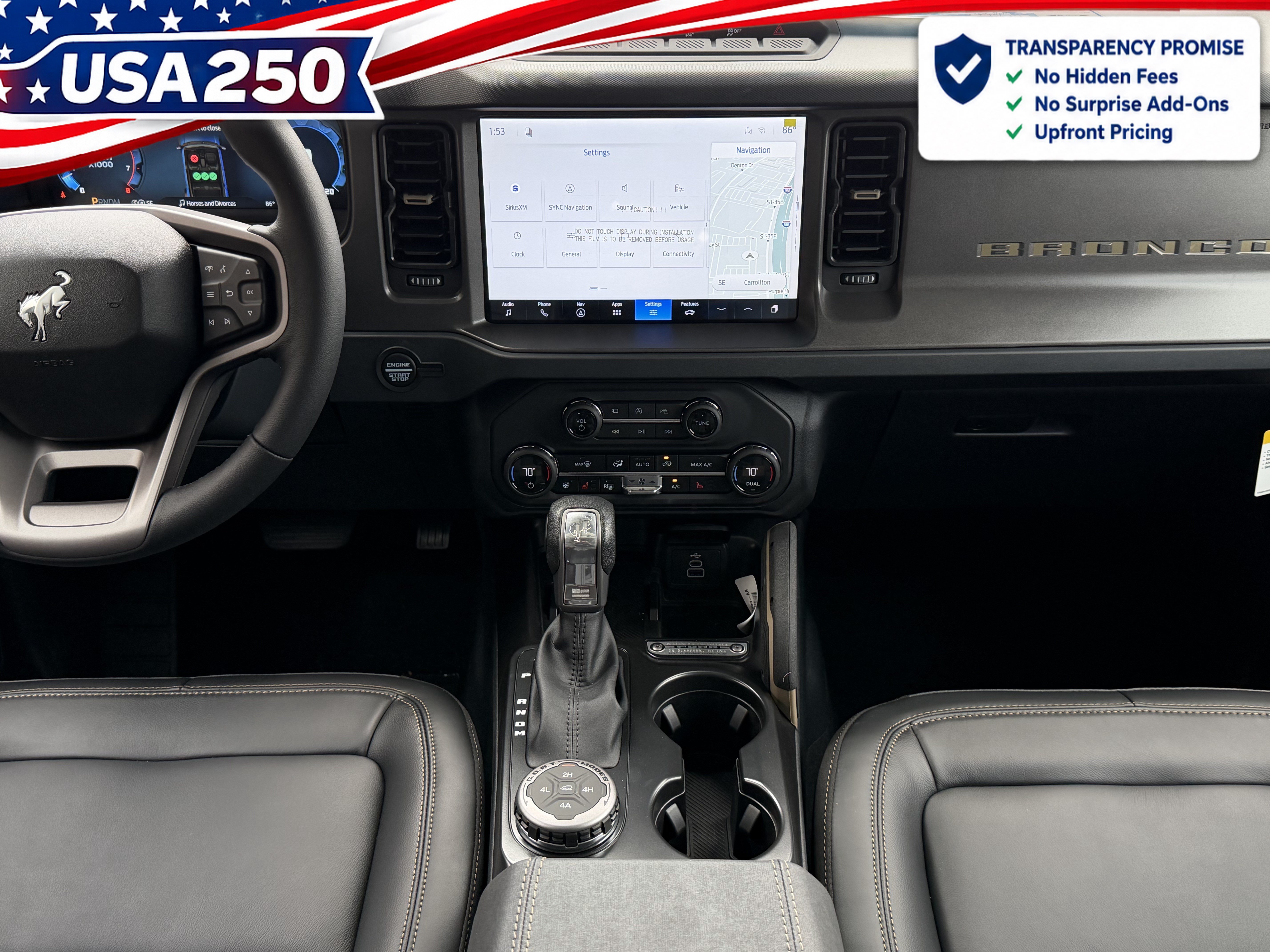 New 2026 Ford Bronco Badlands AWD/4WD image 14