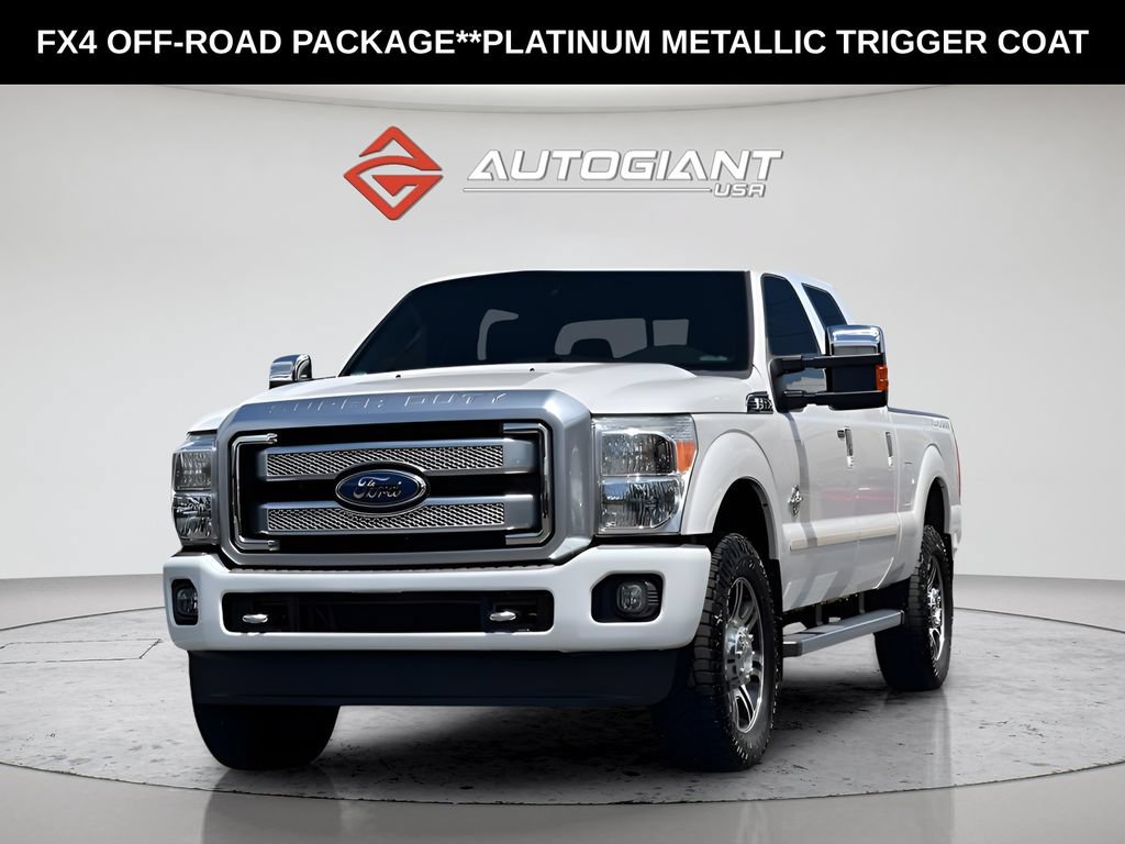 Used 2013 Ford F350 Platinum w/ FX4 Off Road Pkg AWD/4WD image 14
