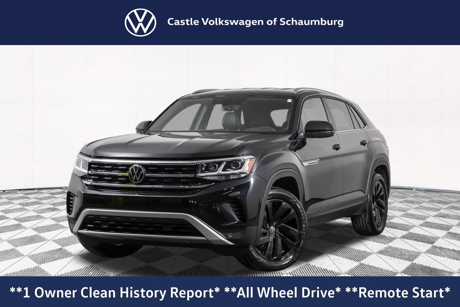 Used 2023 Volkswagen Atlas Cross Sport SE w/ Black Wheel Package AWD/4WD image 1