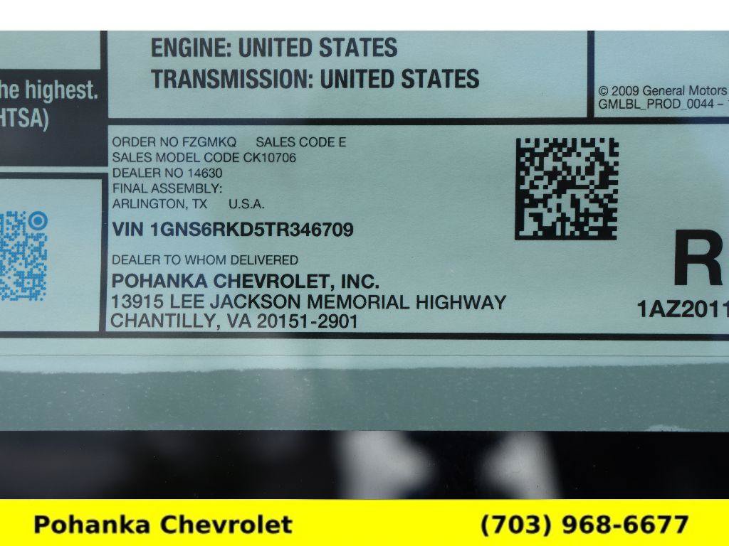 New 2026 Chevrolet Tahoe RST w/ Comfort Package AWD/4WD image 35