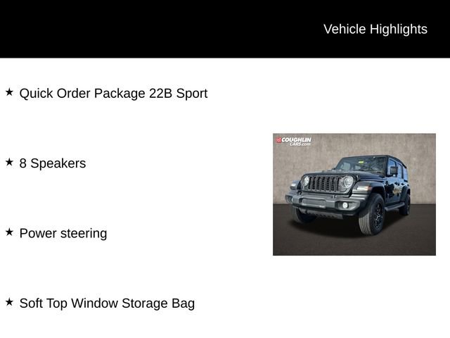 Used 2024 Jeep Wrangler Sport video 2