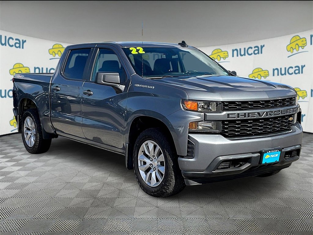 Used 2022 Chevrolet Silverado 1500 Custom w/ LPO, Dark Essentials Package