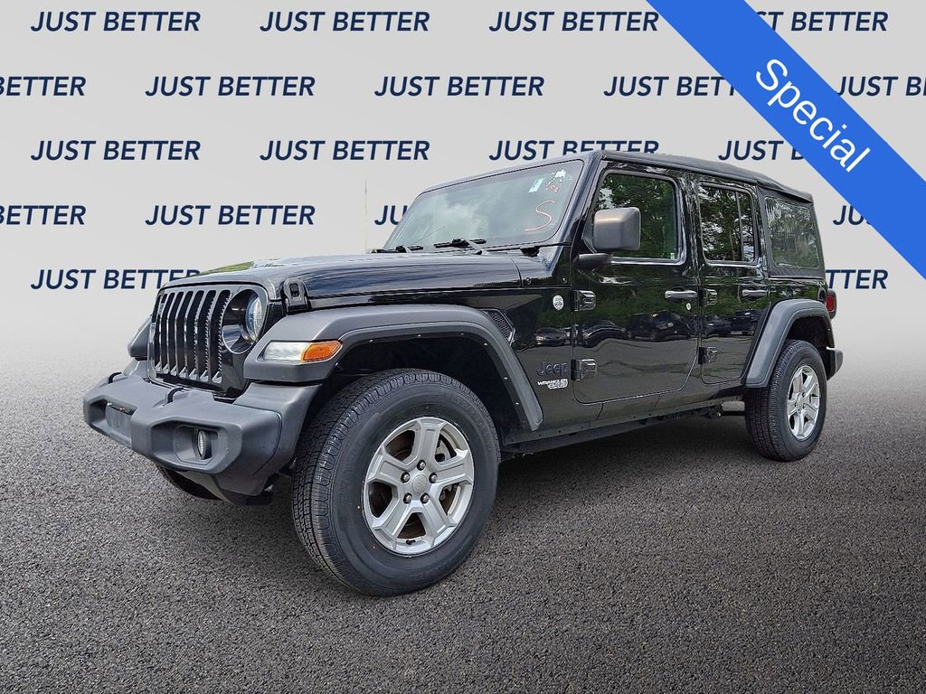 Used 2021 Jeep Wrangler Unlimited Sport image 3