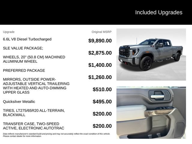 Used 2021 GMC Sierra 2500 SLE w/ SLE Value Package; AWD/4WD image 5