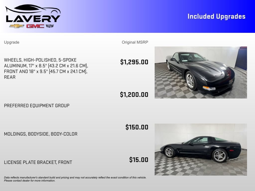Used 2004 Chevrolet Corvette Coupe w/ Preferred Equipment Group RWD image 7