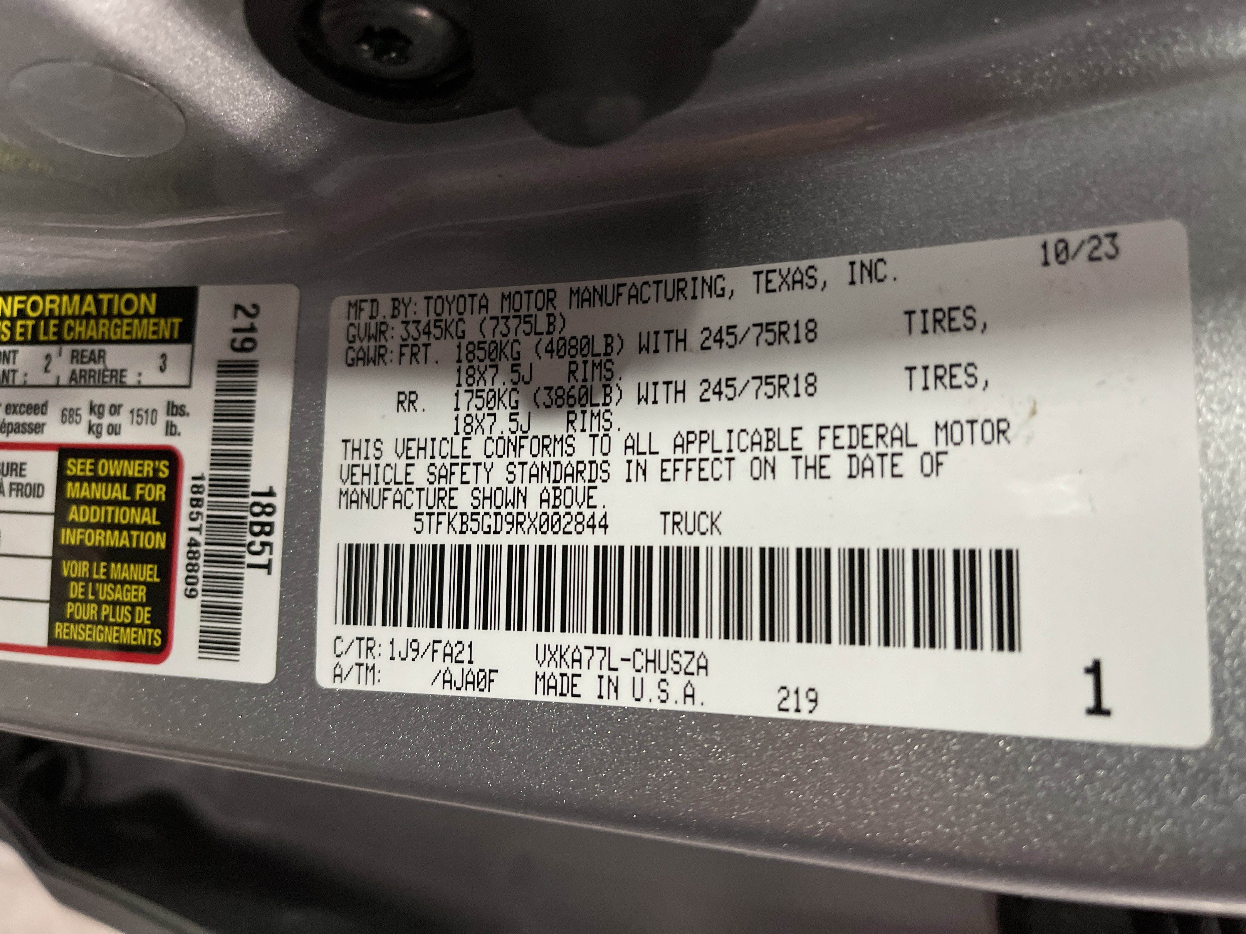 Used 2024 Toyota Tundra SR image 27