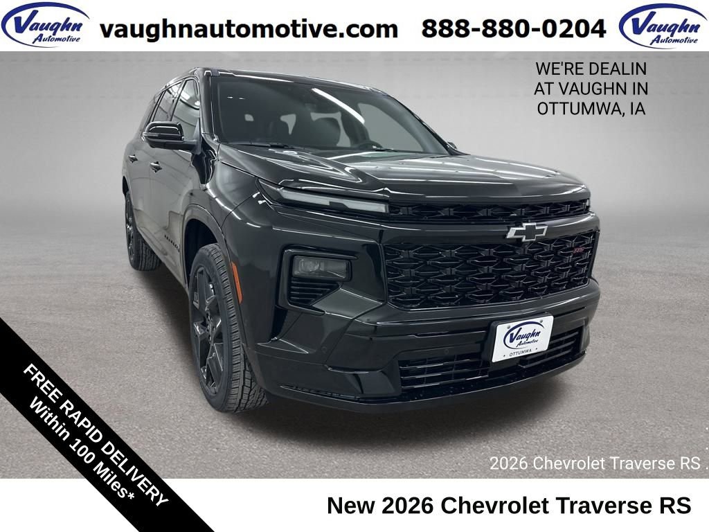 New 2026 Chevrolet Traverse RS