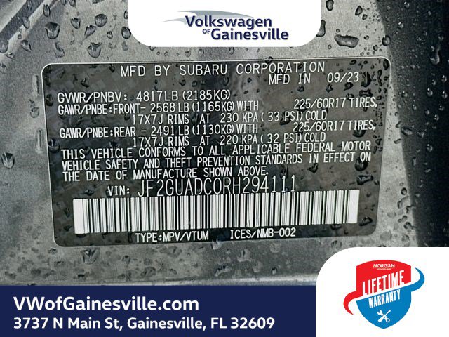 Used 2024 Subaru Crosstrek 2.0i Premium AWD/4WD image 28
