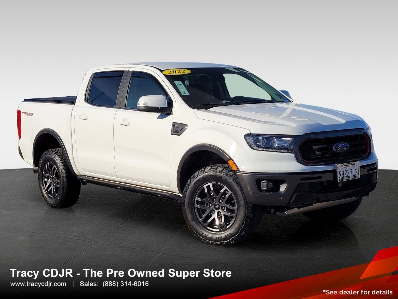 Used 2022 Ford Ranger Lariat w/ Tremor Off-Road Package image 1