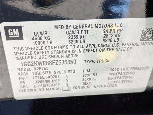 Used 2015 Chevrolet Silverado 2500 LTZ image 23