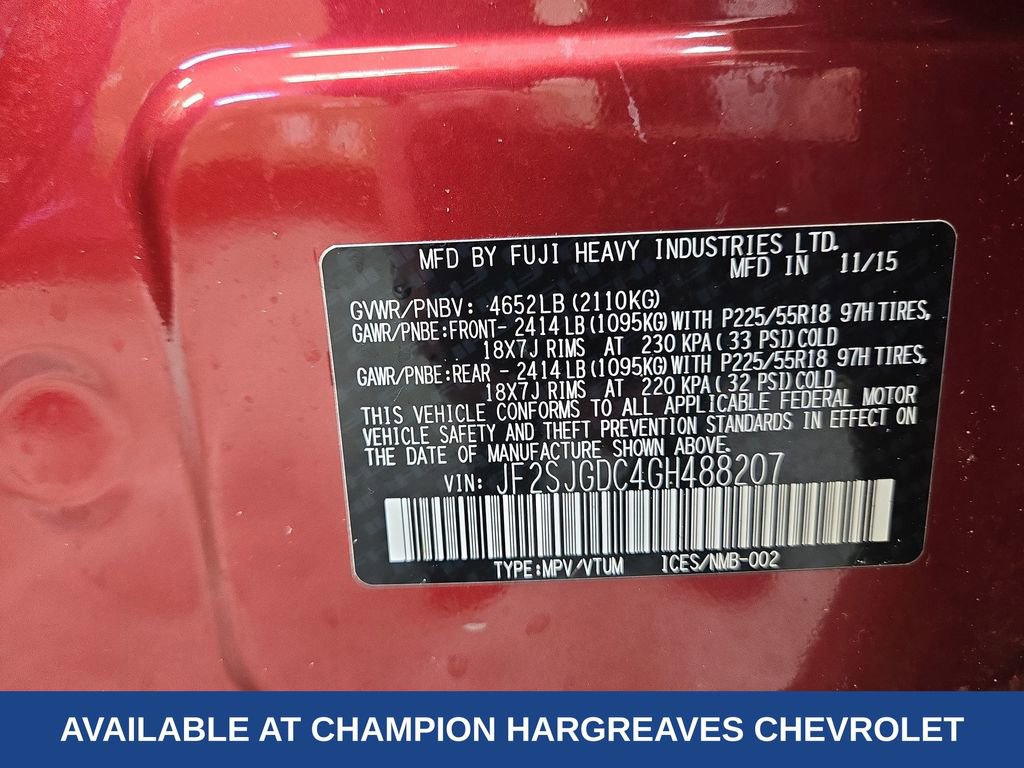 Used 2016 Subaru Forester 2.0XT Premium image 43