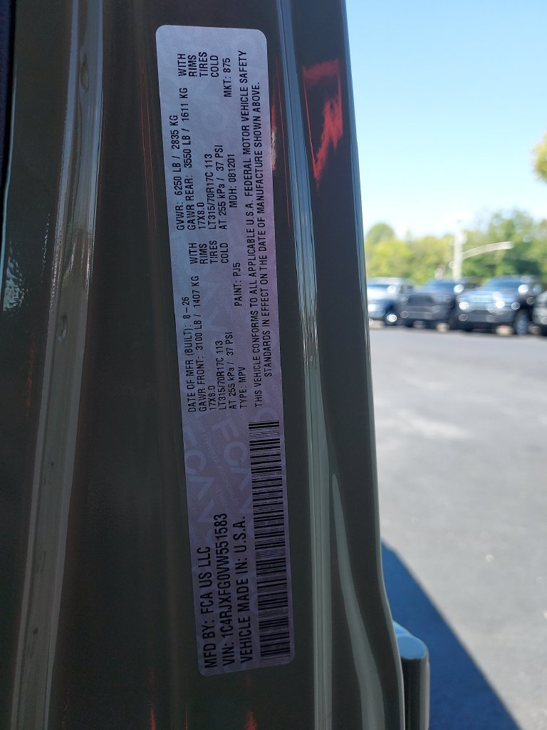 New 2027 Jeep Wrangler Unlimited Rubicon AWD/4WD image 24