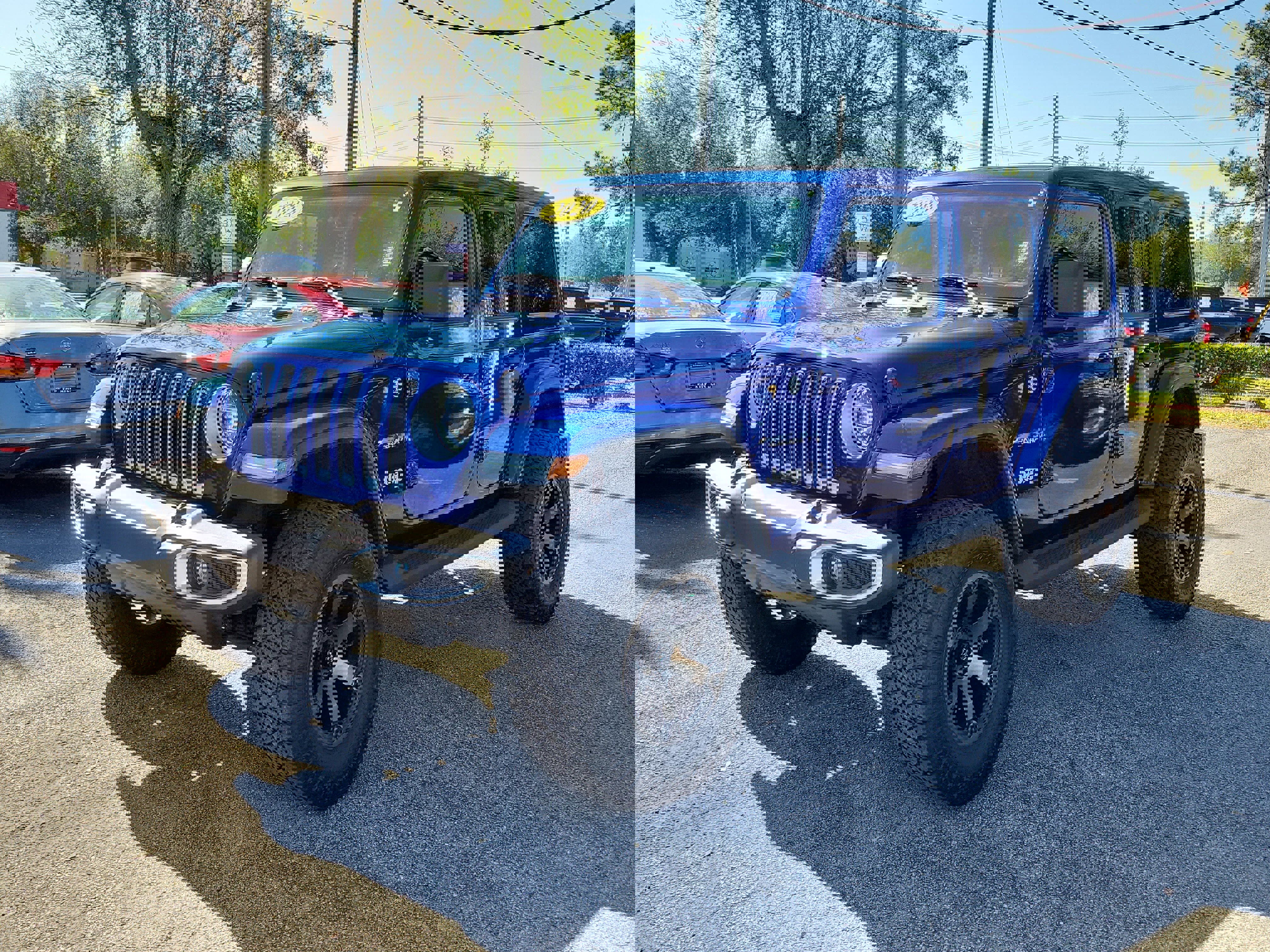 Used 2020 Jeep Wrangler Unlimited Sahara AWD/4WD image 3
