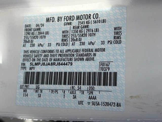 Used 2024 Lincoln Nautilus Premier w/ Jet Appearance Package image 32