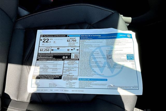 New 2026 Volkswagen Atlas SE AWD/4WD image 14
