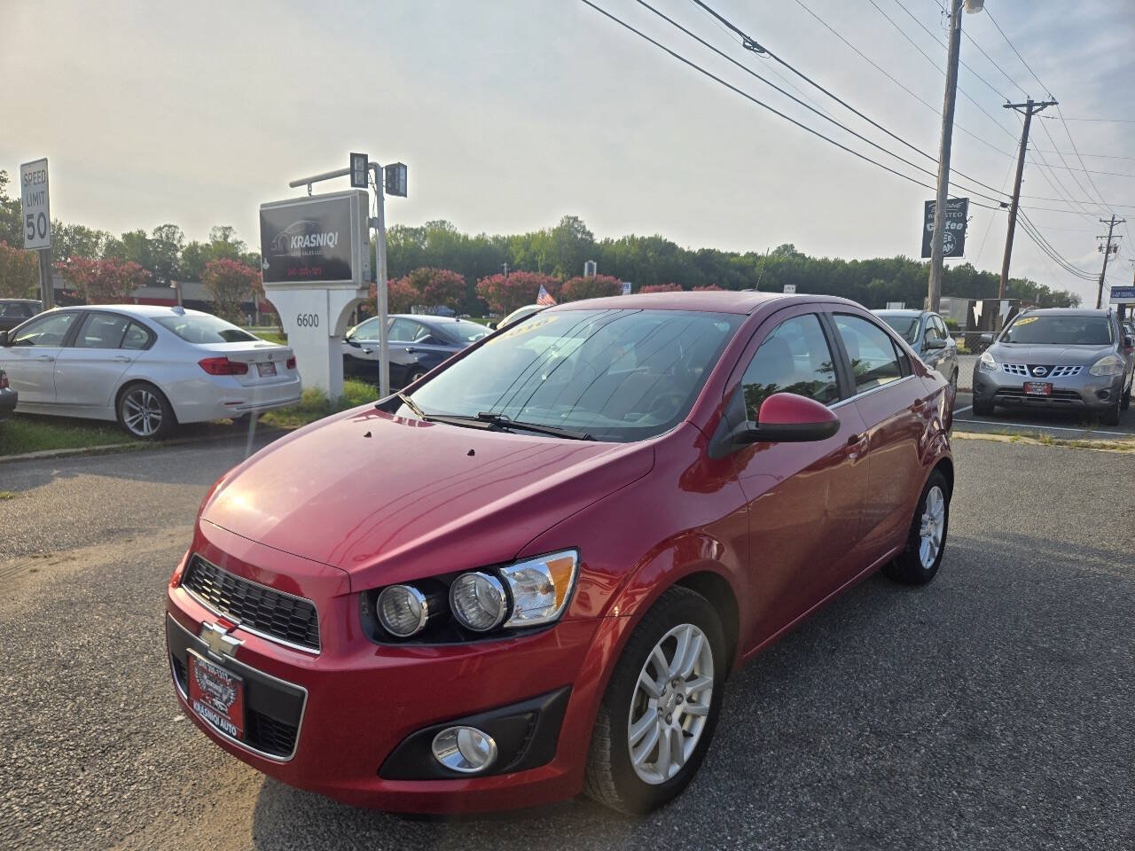 Used 2016 Chevrolet Sonic LT w/ Wheels and Fog Lamp Package