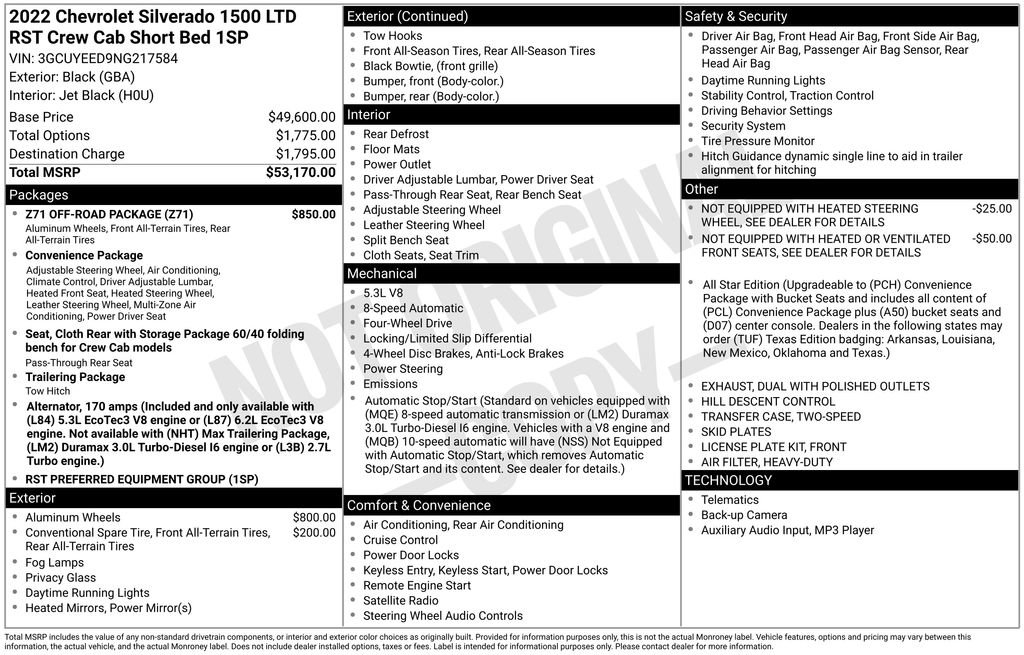 Certified 2022 Chevrolet Silverado 1500 RST w/ Z71 Off-Road Package image 3