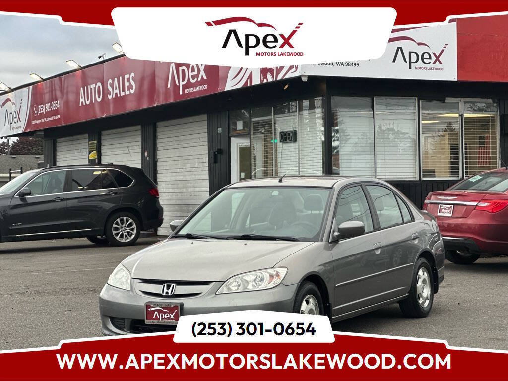 Used 2005 Honda Civic Hybrid Sedan