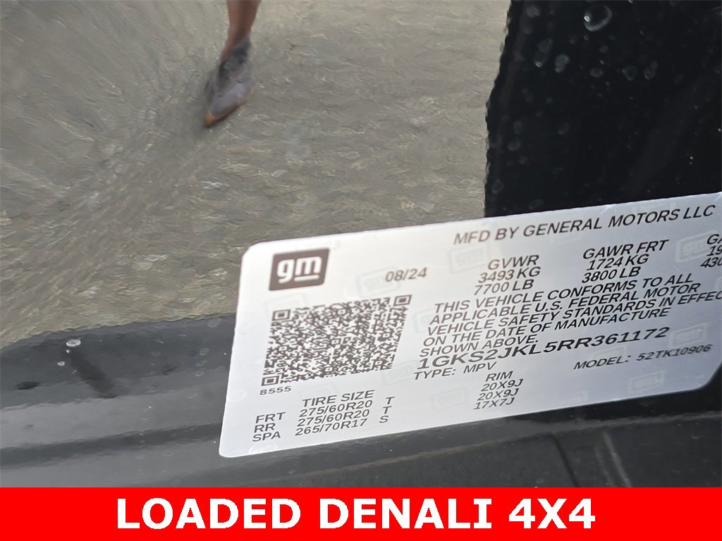 Used 2024 GMC Yukon XL Denali w/ LPO, Floor Liner Package image 39