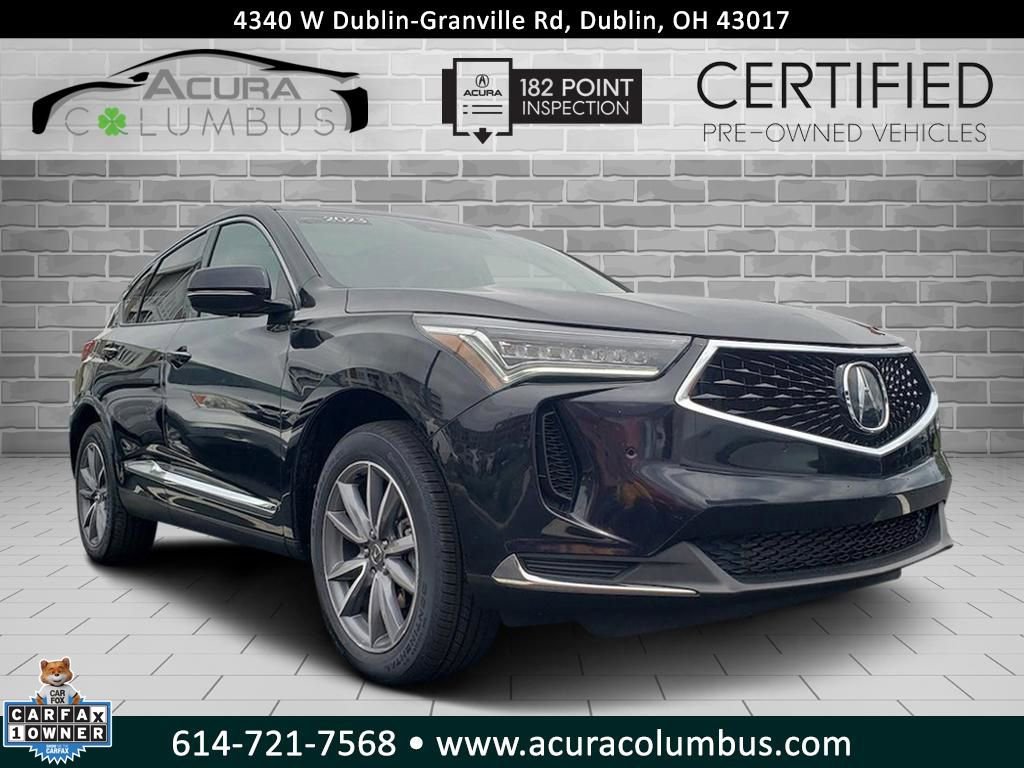 Certified 2023 Acura RDX AWD w/ Technology Package image 1