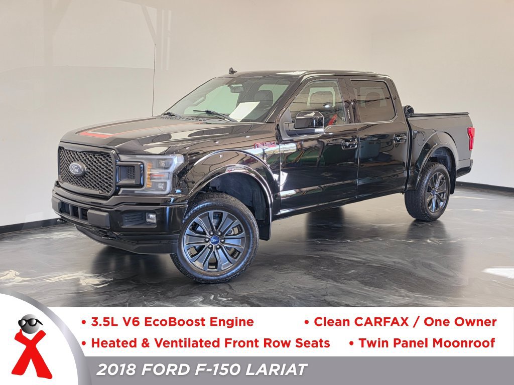 Used 2018 Ford F150 Lariat w/ Equipment Group 502A Luxury