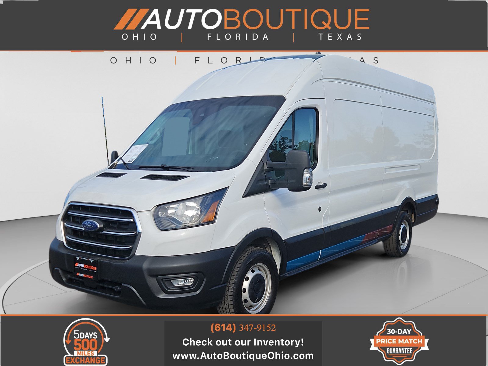Used 2020 Ford Transit 350 148 High Roof Extended w/ Load Area Protection Package