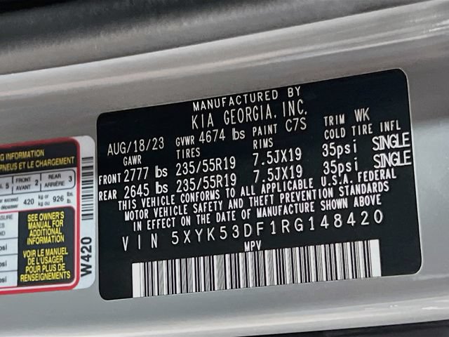 Certified 2024 Kia Sportage SX FWD image 34