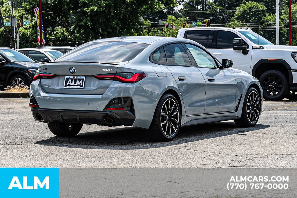 Used 2023 BMW 430i Gran Coupe w/ M Sport Package RWD image 5