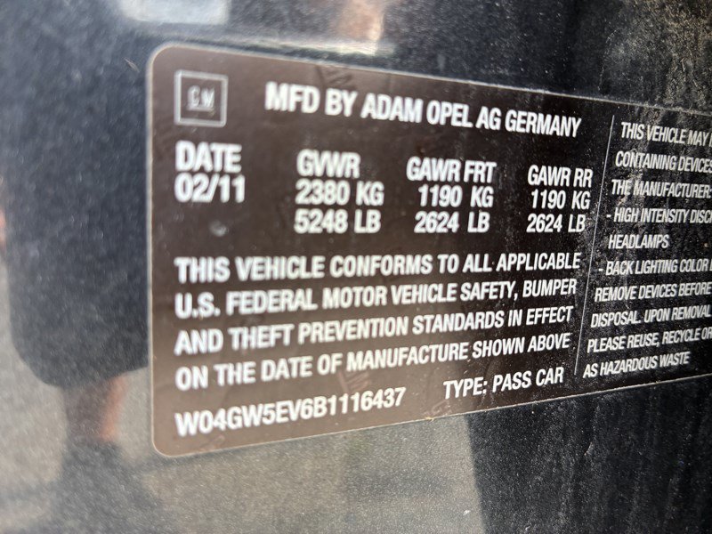 Used 2011 Buick Regal CXL Turbo w/ TO2 Preferred Equipment Group FWD image 19