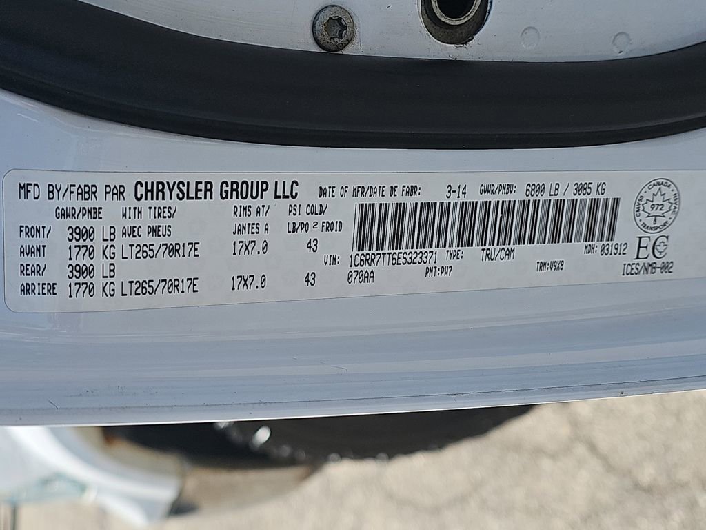 Used 2014 RAM 1500 Outdoorsman AWD/4WD image 40