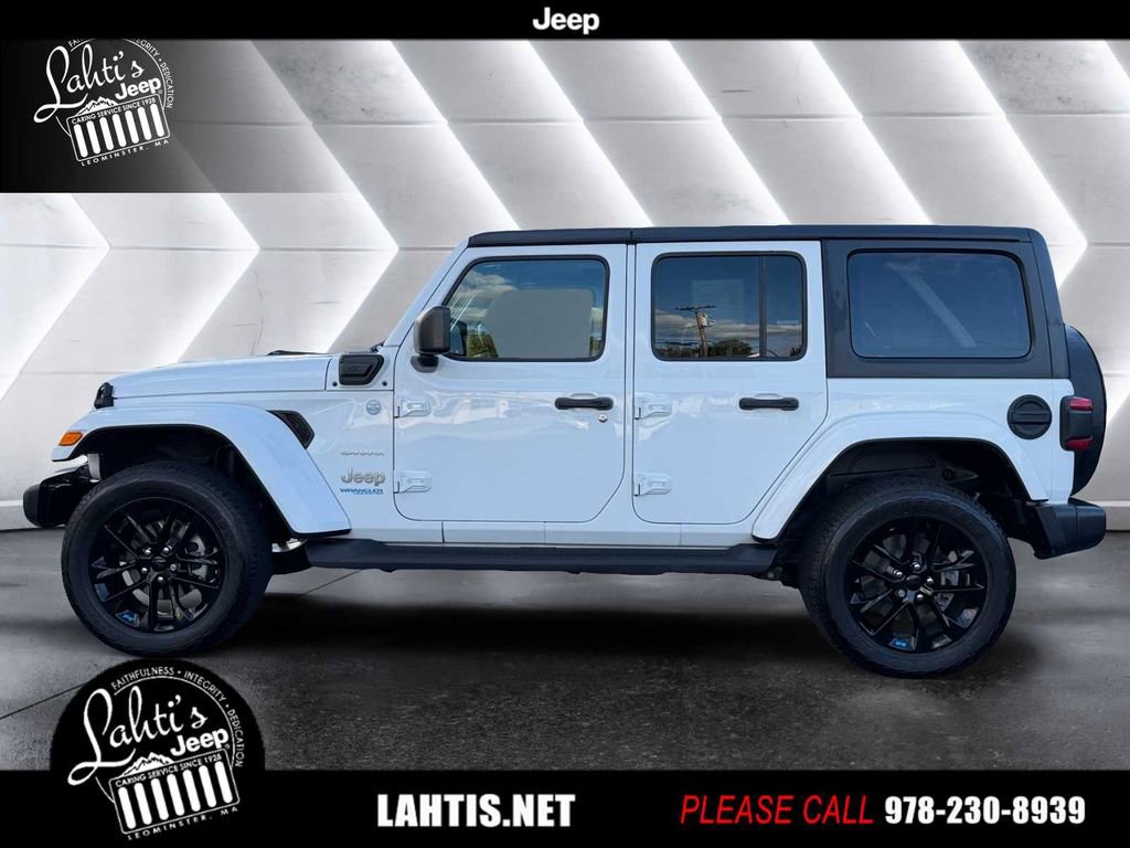 Certified 2022 Jeep Wrangler Unlimited Sahara w/ Cold Weather Group image 3