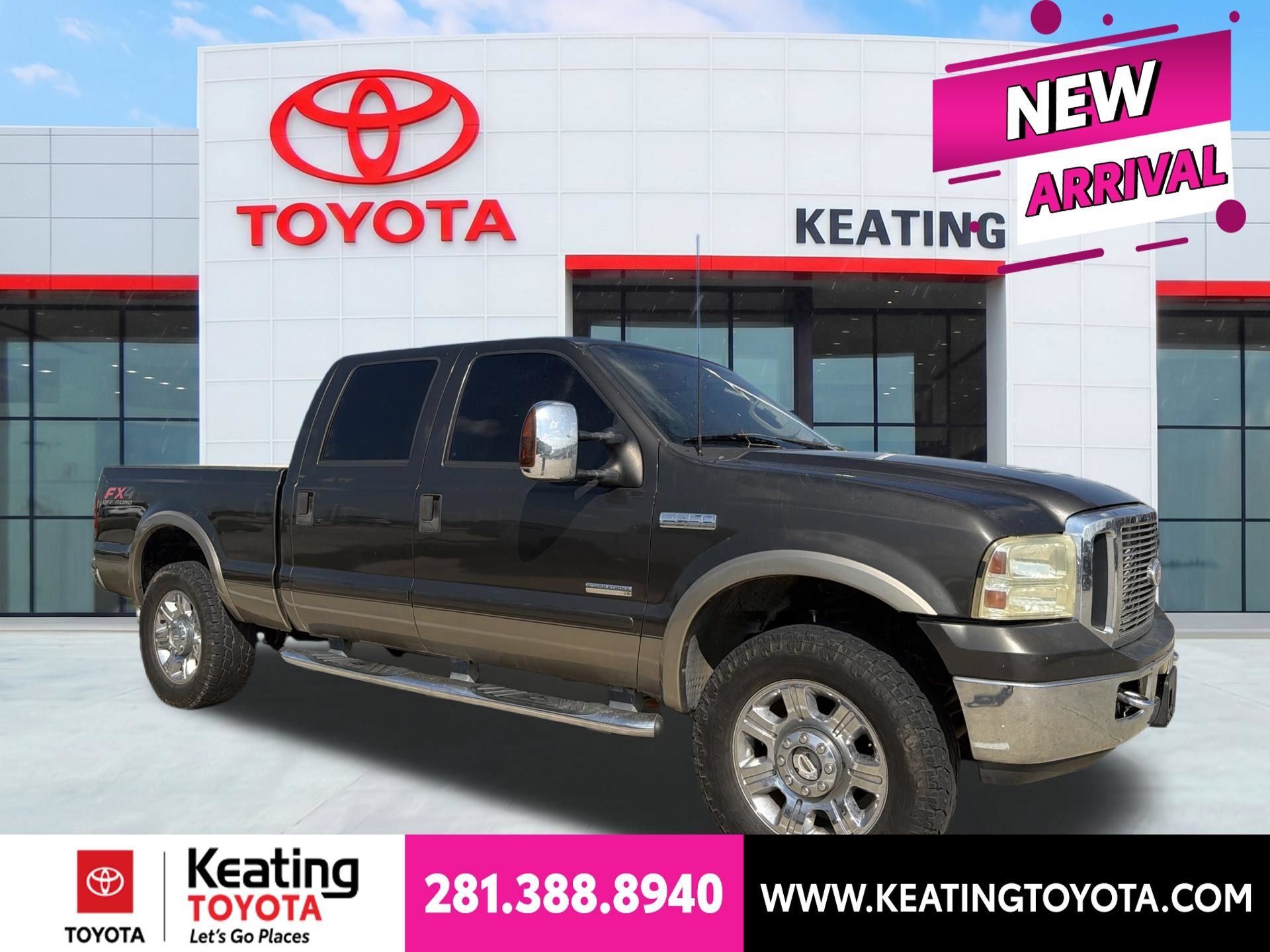 Used 2006 Ford F250 4x4 Crew Cab Super Duty