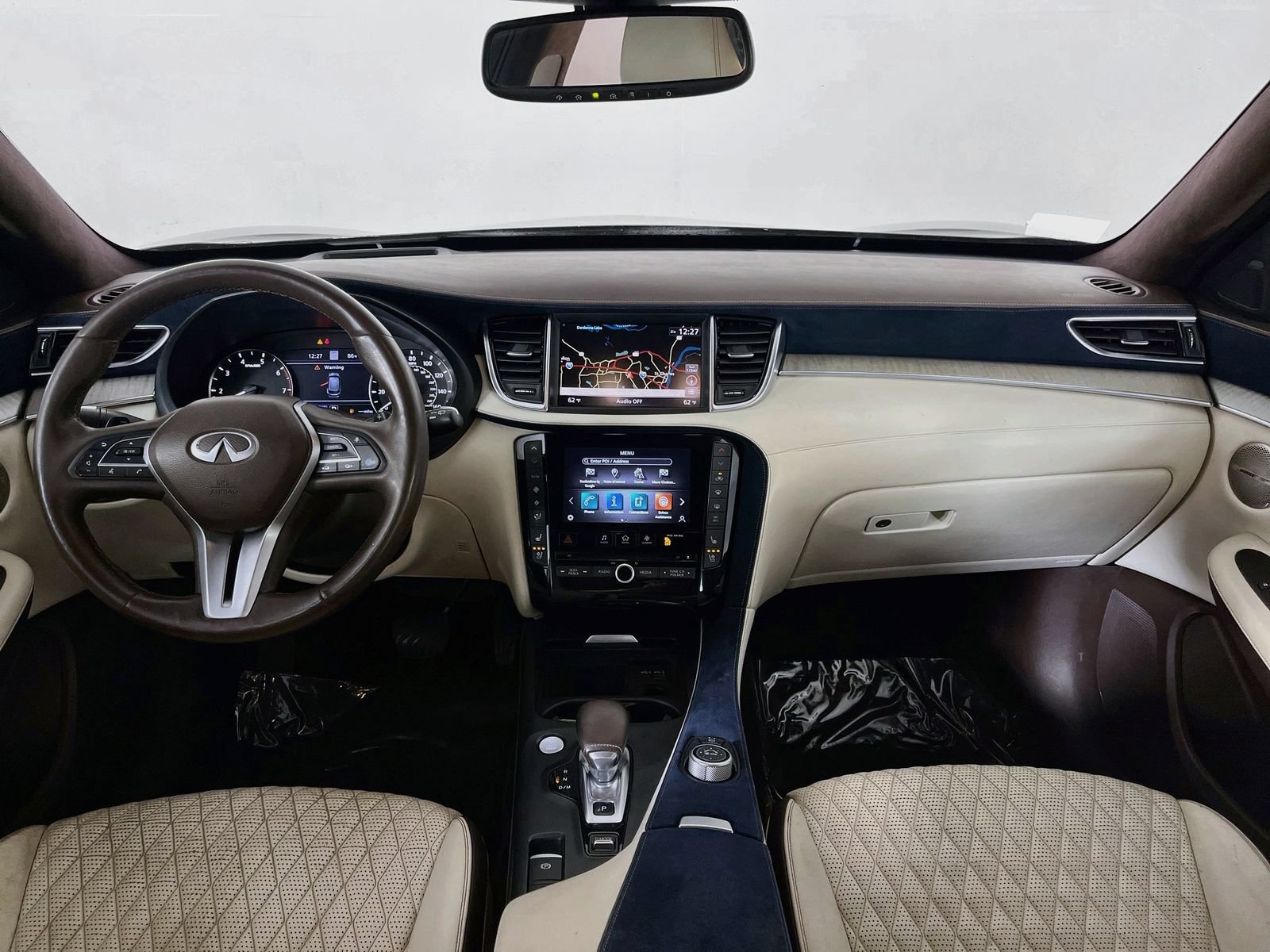 Used 2021 INFINITI QX50 Autograph w/ Premium White Leather Package AWD/4WD image 11