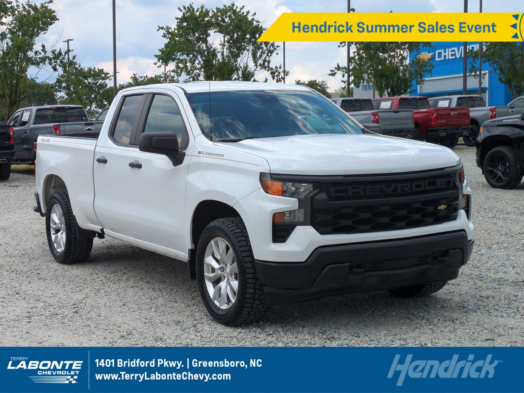 Used 2023 Chevrolet Silverado 1500 W/T w/ WT Convenience Package AWD/4WD image 1
